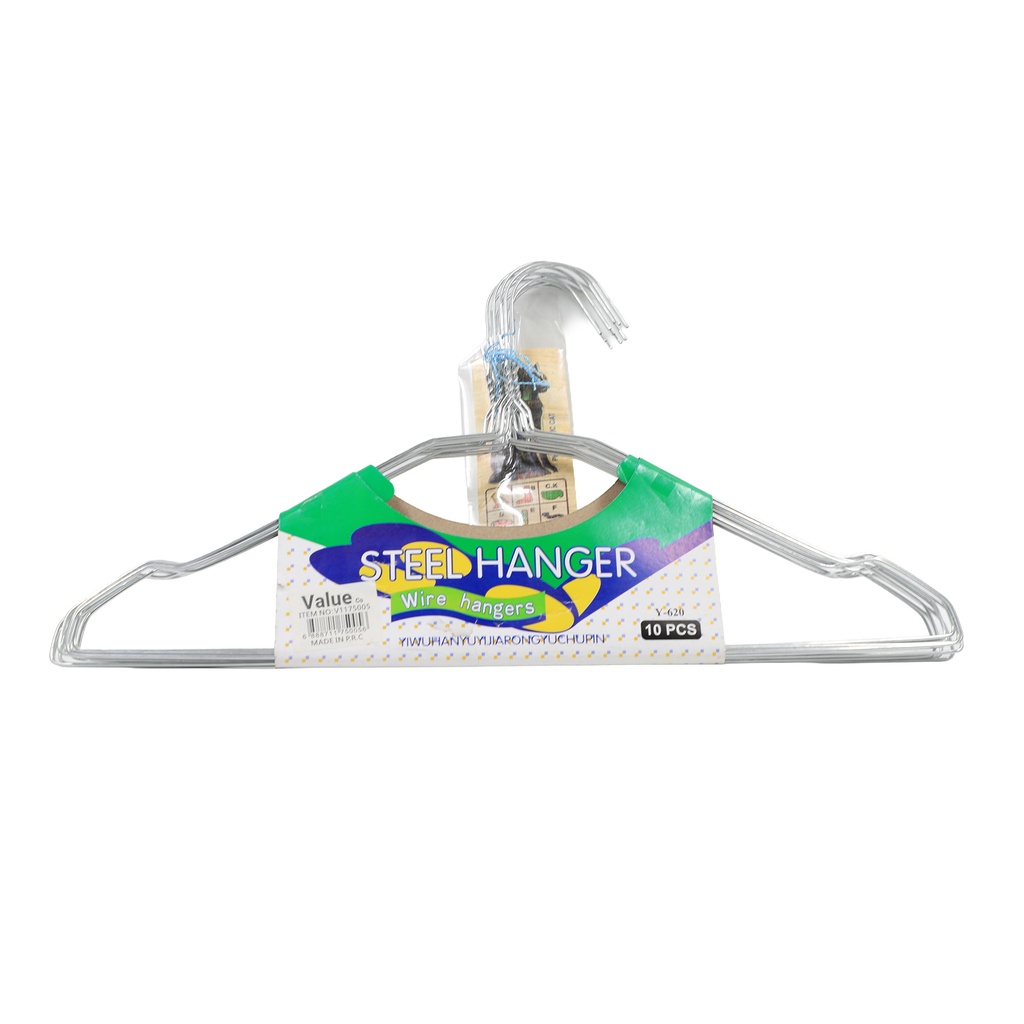 Steel Hanger Wire Hanger 10 pc