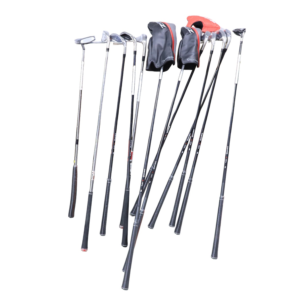 12 Piece Set Of Taylor Made Golf Sticks
