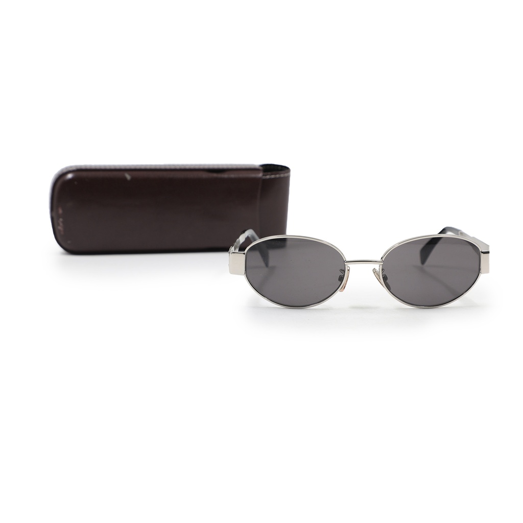 Celine Sunglasses  Triomphe Metal CL40235U 16A Lens With :54, Bridge Width:18