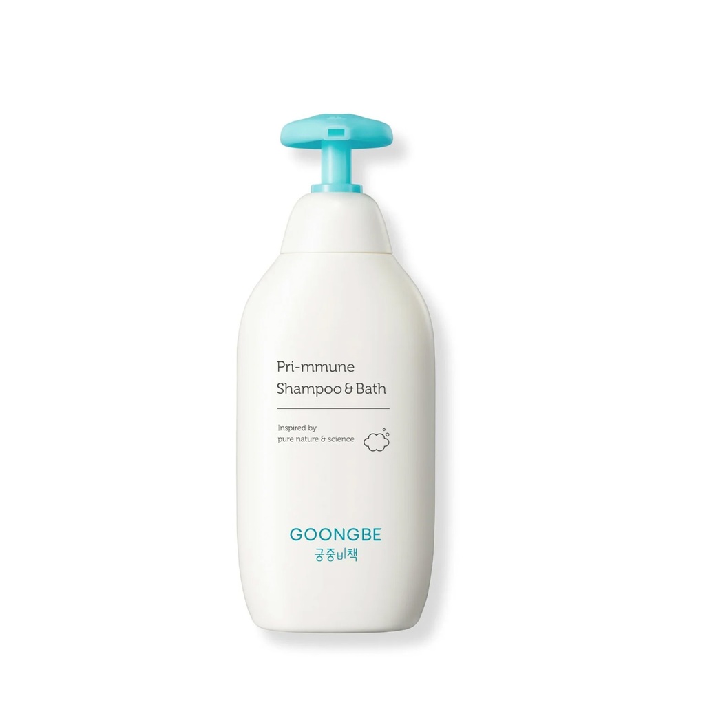 Goongbe Pri-mmune Shampoo & Bath Inspired By Pure Nature & Science  hypoallergenic Tested For Sensitive Skin