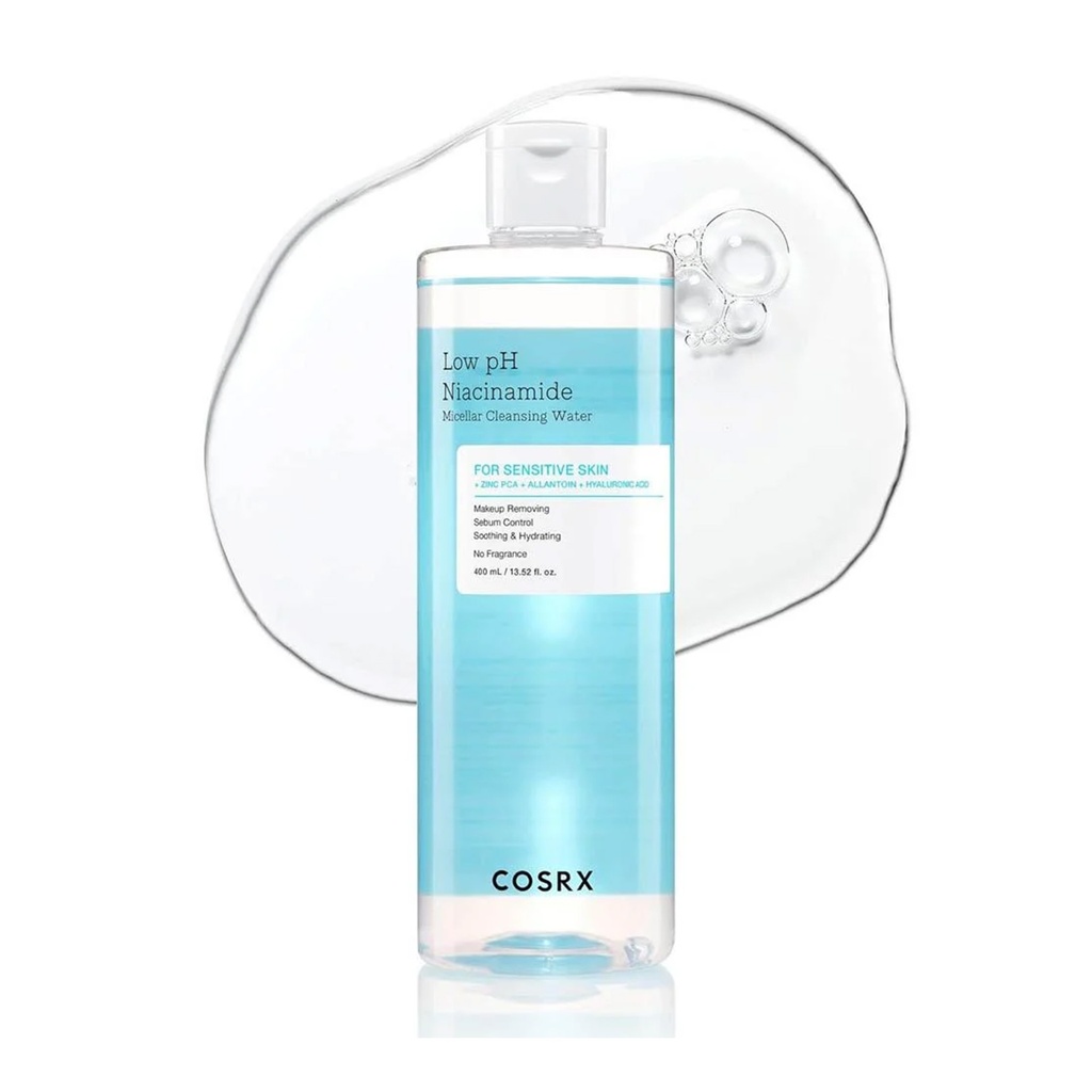 Cosrx Low pH Niacinamide Micellar Cleansing Water For Sensitive Skin 400 ml