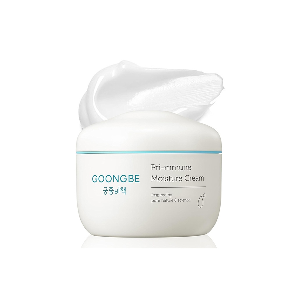Goongbe Pri-mmune Moisture Cream, Inspired By Pure Nature & Science, Hypoallergenic Tested For Sensitive Skin