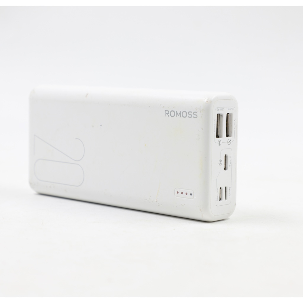 Romoss PSL20-101-1134 (W) Simple 20 With 3 Input 20000 Mah Power Bank