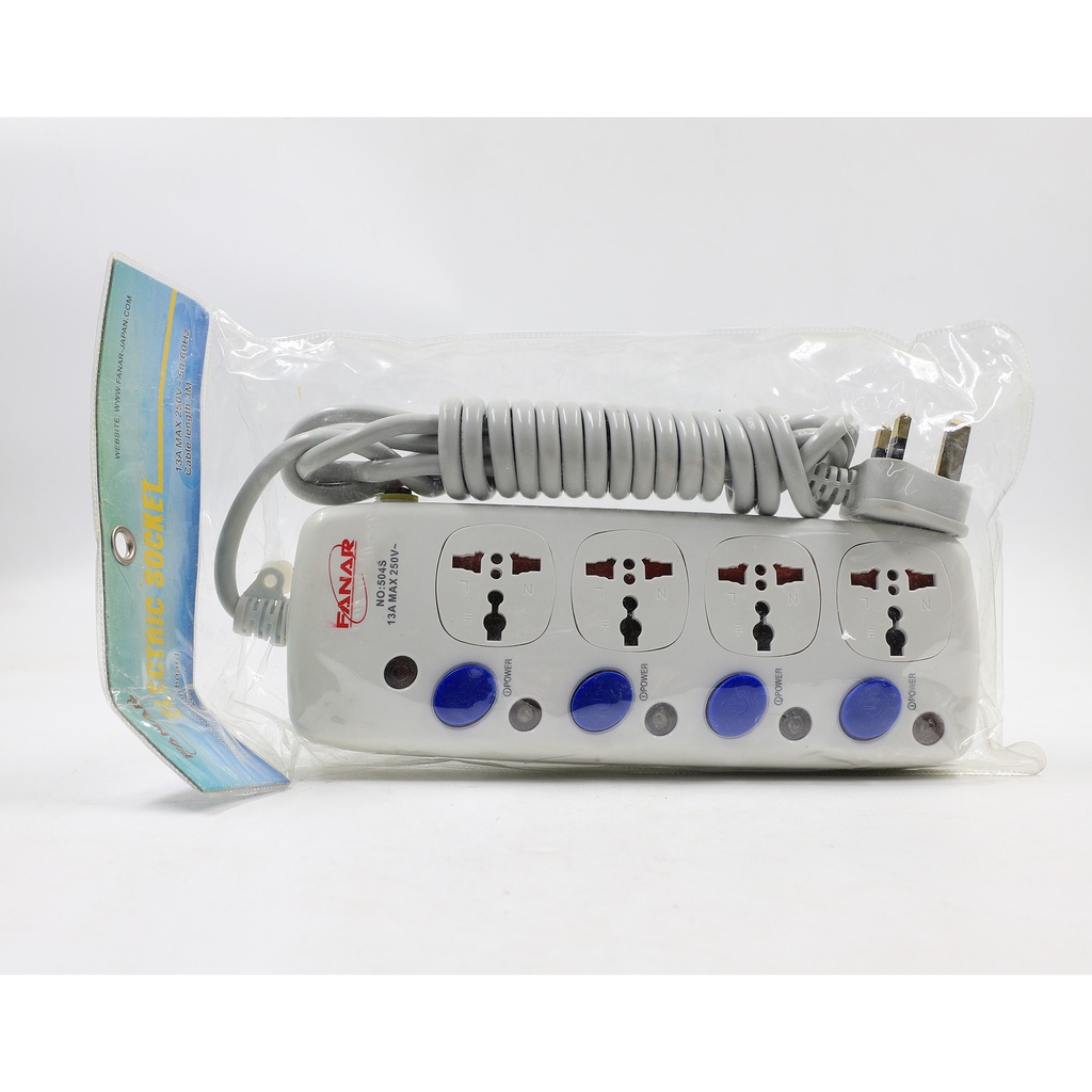 Fanar No:504S 13A Max 250v Electric Socket