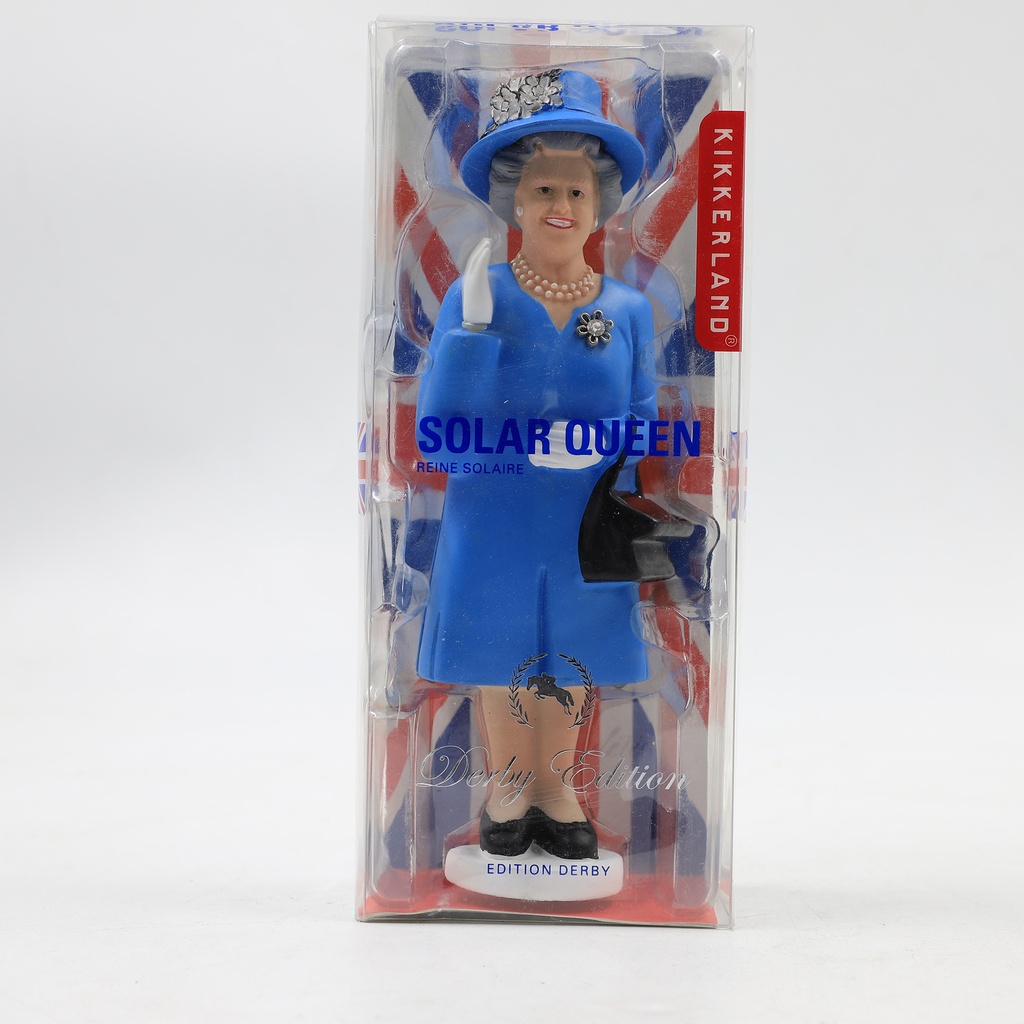Kikkerland Solar Queen Of England Maskot, Derby Edition