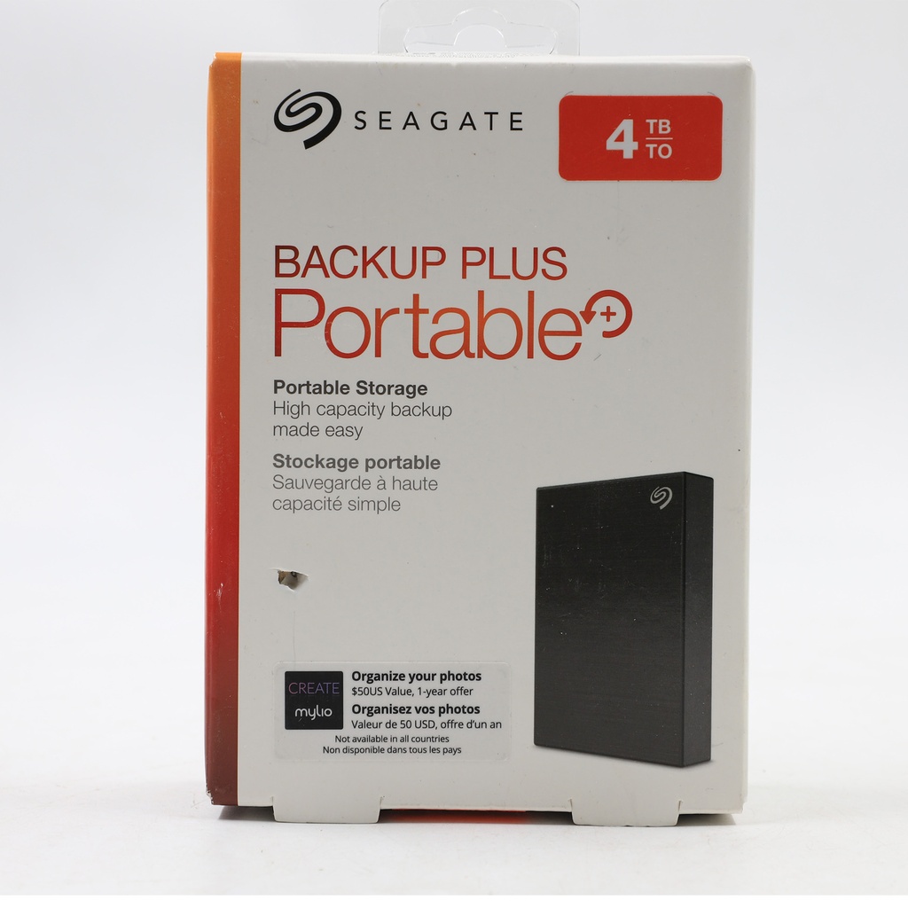 Seagate Blackup Plus Portable + 4 TB