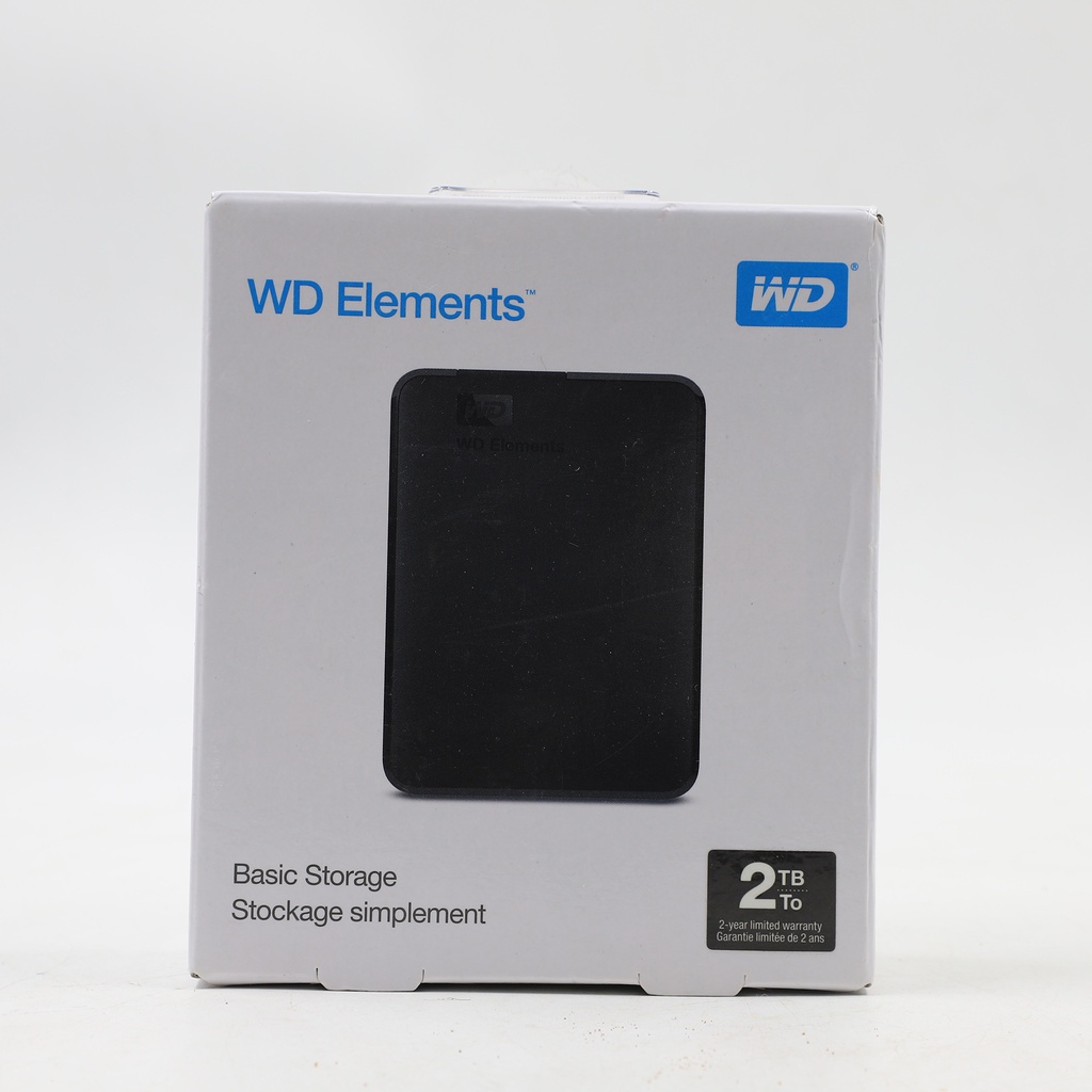 WD Elements Basic Storage Stockage Simplement 2TB