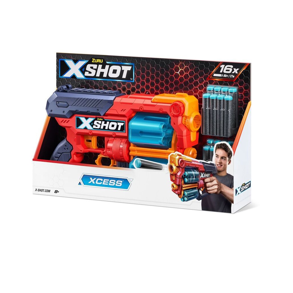 X-Shot Excel Xcess TK-12 Blaster (with 16 Darts)