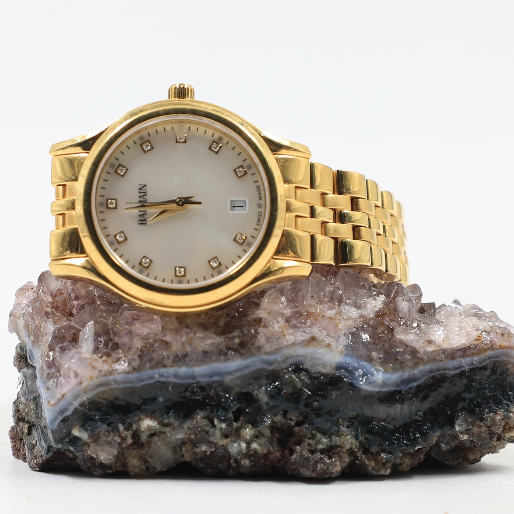 Balmain Swiss Made 8340 Stainless Steel, Water resistant