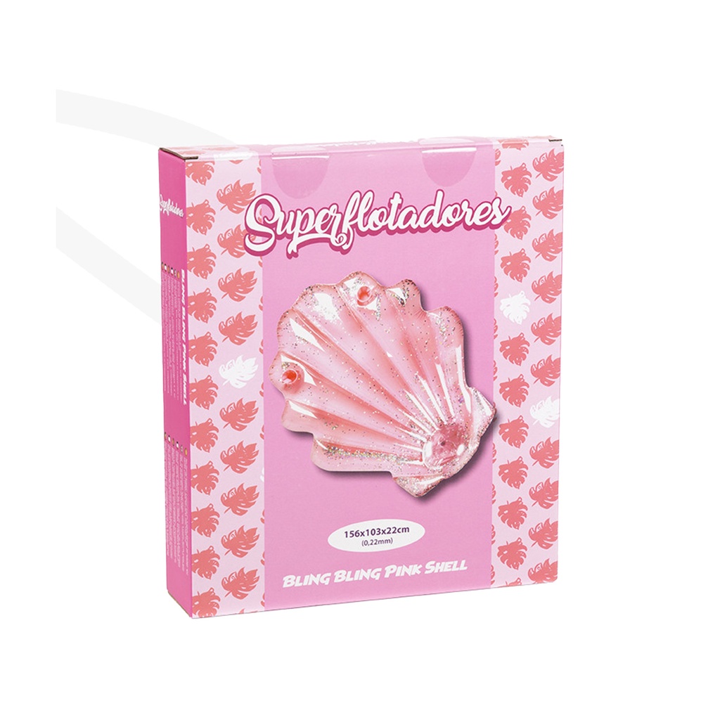 Pink Glitter Shell Mattress 156x103x22CM