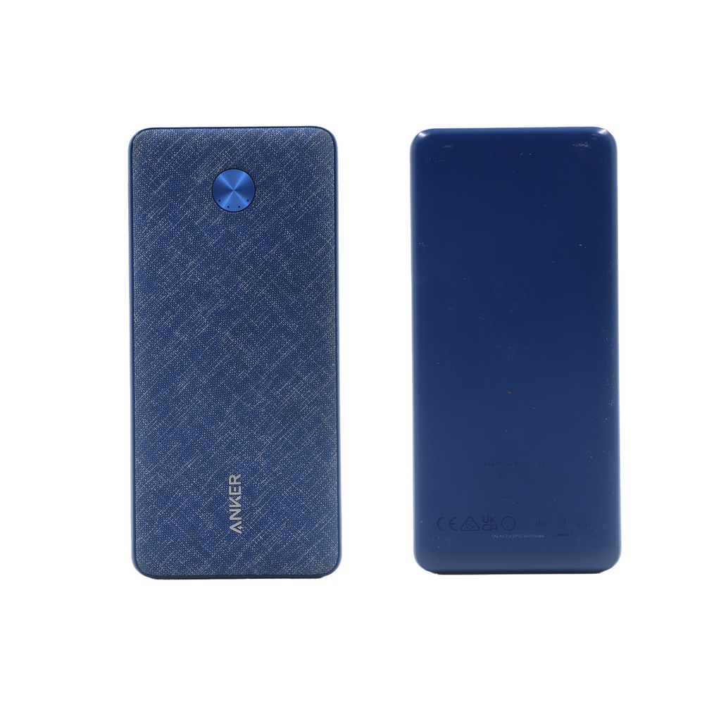 Anker Powercore Power Bank, 10000mAh, Blue, A1248