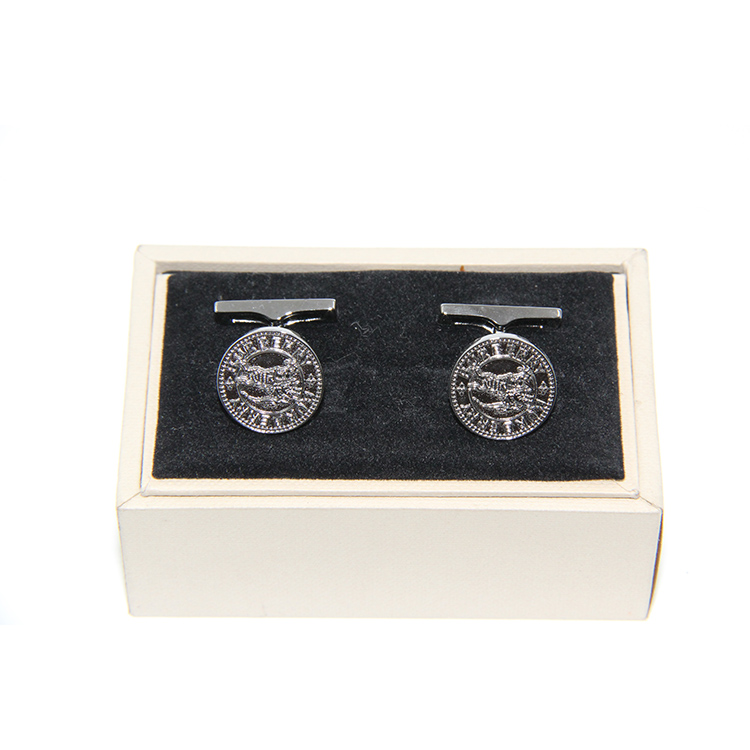 Cufflinks BURBERRY Silver Color