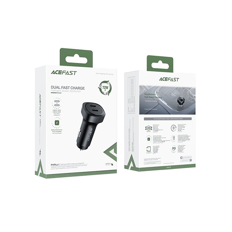 AceFast Dual Fast Charge Intelligent Power Distribution