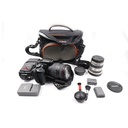 Canon EOS 400D Digital + Miranda 67 mm Lens + Ultragon  19-35 mm lens And Multiple Accessories