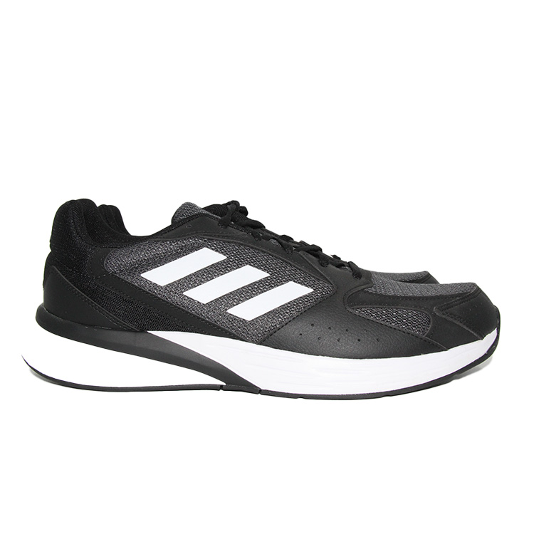 adidas Response Run Color Black with Bottom  white/Black Stripe Eur: 47 1/3