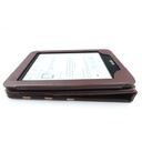 Kindle Model DP85SDI WiFi, E-Reader + Brown Cover Case
