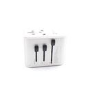 Rukini Raise Your Standards RKT7P , Travel Adapter With 4 USB
