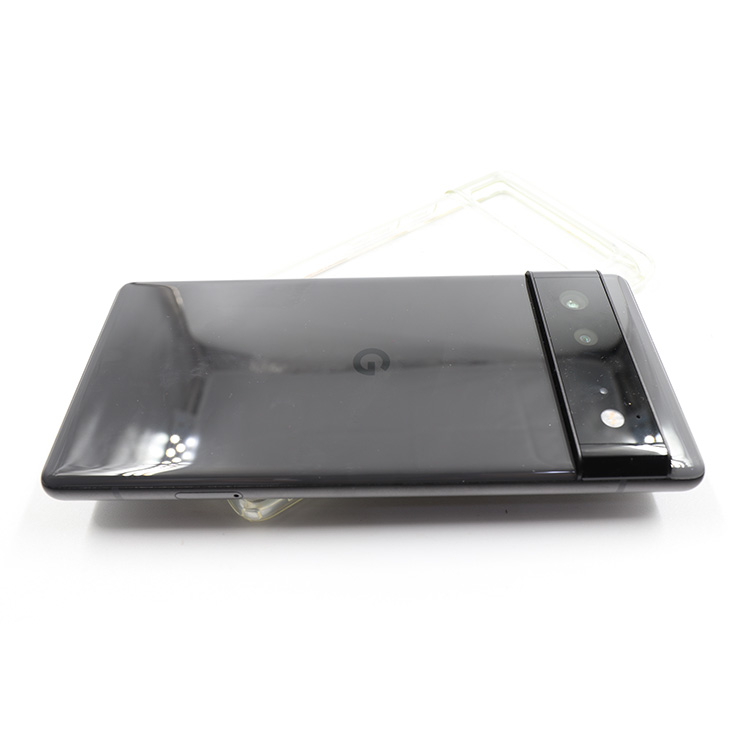 Google Pixel 6, 256GB, Black + Cover Case