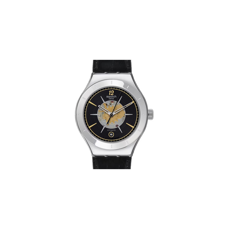 Swatch Swiss YAS407, Stainless Steel Automatic V8