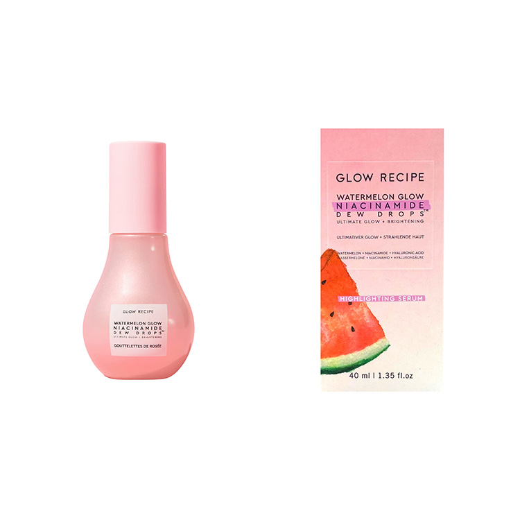 Glow Recipe Watermelon Glow Niacinamide Dew Drops Ultimate Glow + Brightening 40 ml 1.35 fl.oz