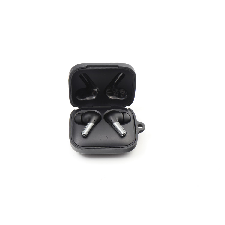 OnePlus Buds Pro Bluetooth Truly Wireless in Ear Earbuds with mic, Smart Adaptive Noise Cancellation, 10 Minutes Warp Charge, Upto 38 Hours Battery, Zen Mode, Bluetooth 5.2v (Matte Black)