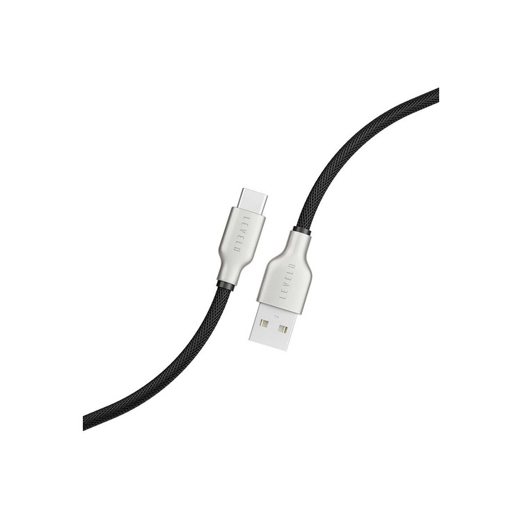 Levelo Defines Design  iPhone iPad, USB-A To Lightning  1.1 M weave Net Cable