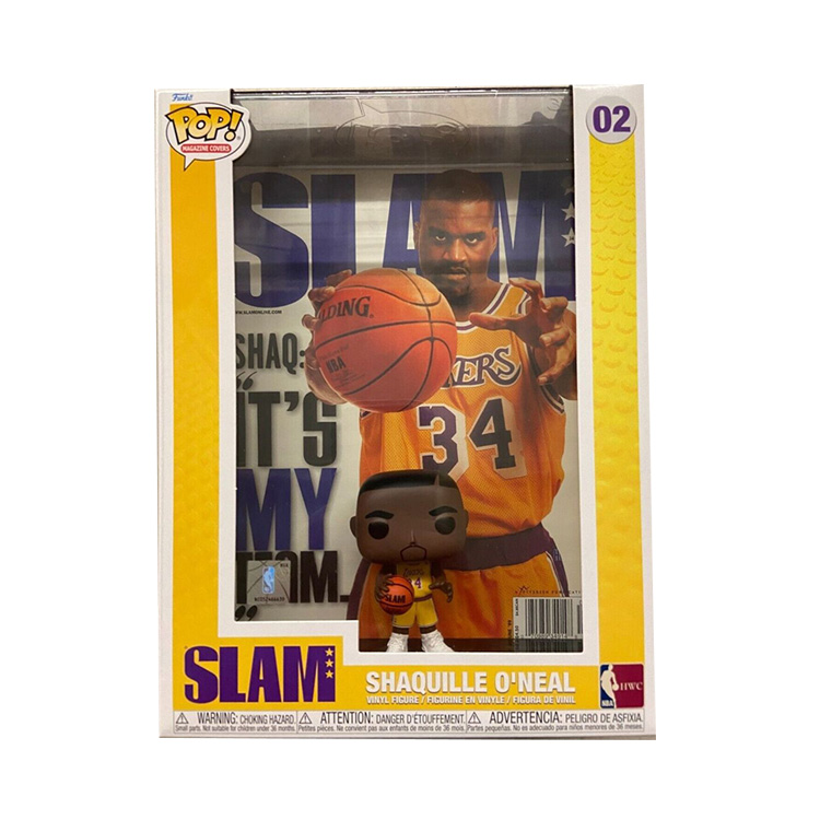 Pop Slam 02 NBA COVER ShaquillO Neal