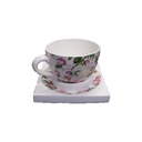 Homecenter Lavender Fields Teacup Planter