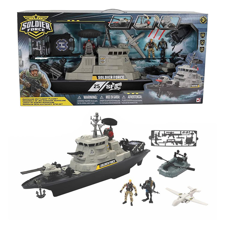 Soldier Force Hurricane Battleship Playset Chap Mei