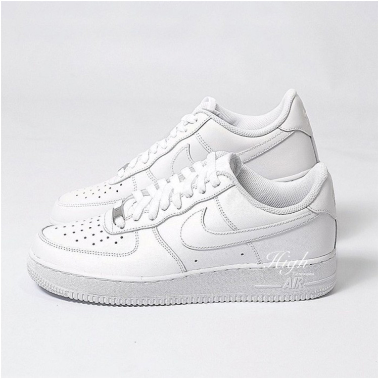 Nike 315122-111 Men AIR Force 1 07 White/White Size 47