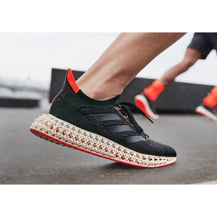 Adidas Shoes 4DFWD Black Solar Red FY3963 Size :47 1/3