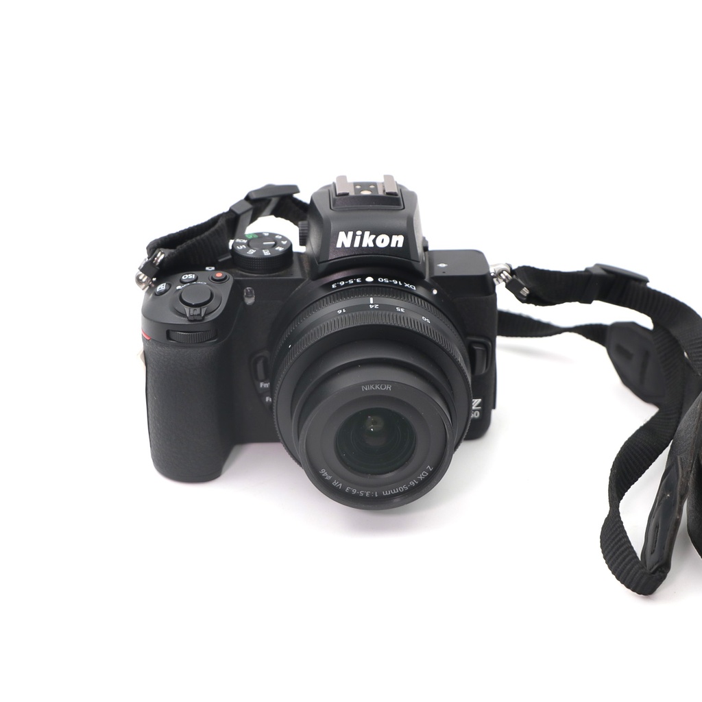 Nikon - Z50 Mirrorless 4K Video Camera with NIKKOR Z DX 16-50mm Lens