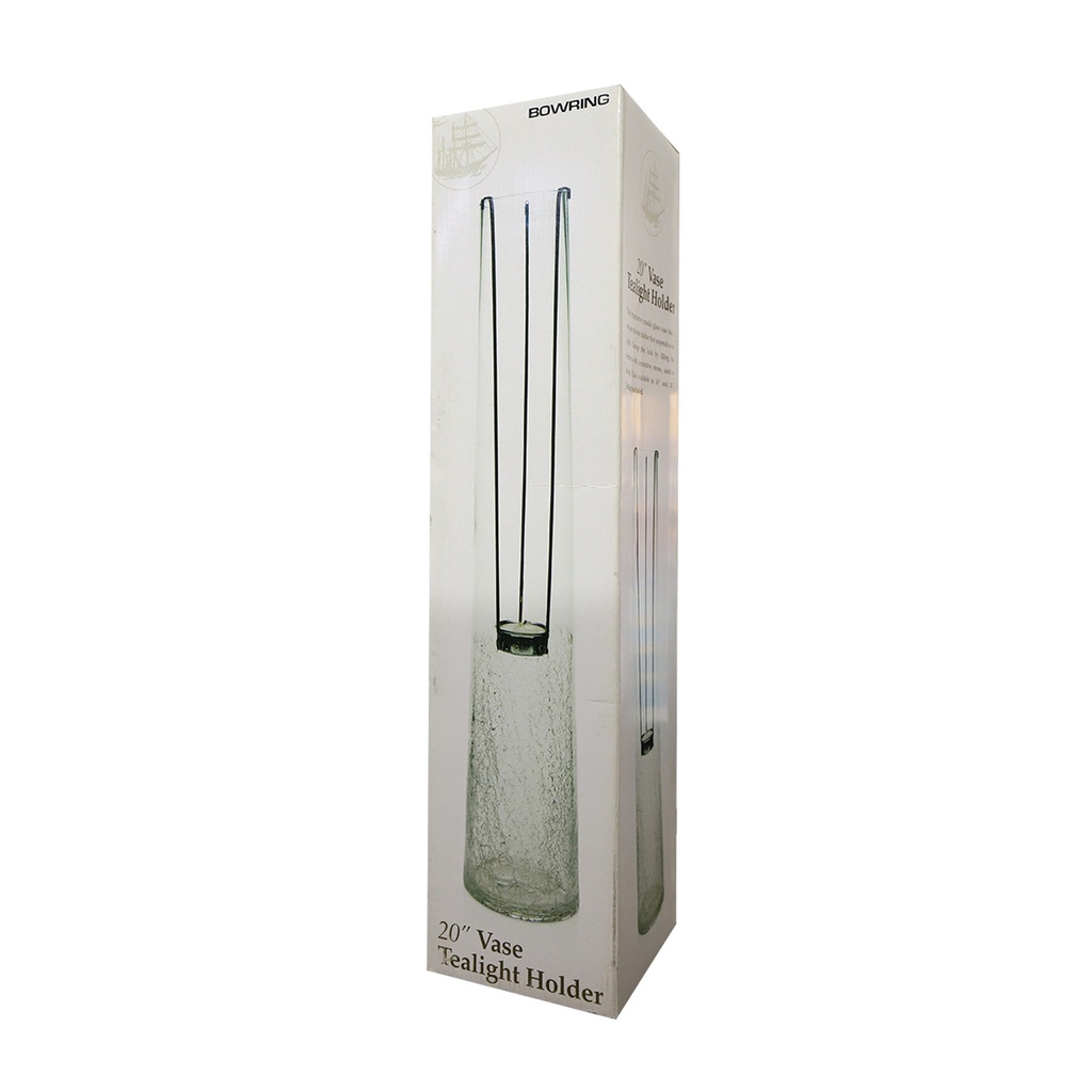 Bowring 20'' Vase Tealight Holder