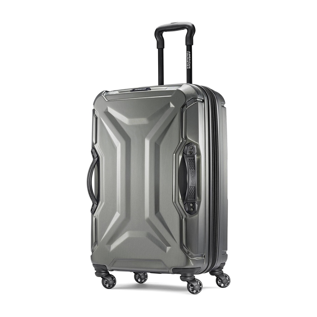 American Tourister Cargo Max 28" Hardside Large Checked Spinner Luggage Single Piece - Olive