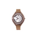 Swarovski cas Stainless Steel, Suiss Made , 50 Meter Water Resistant Copper Color