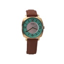 Fossil BQ3260 All Stainless Steel, Genuine Leathe