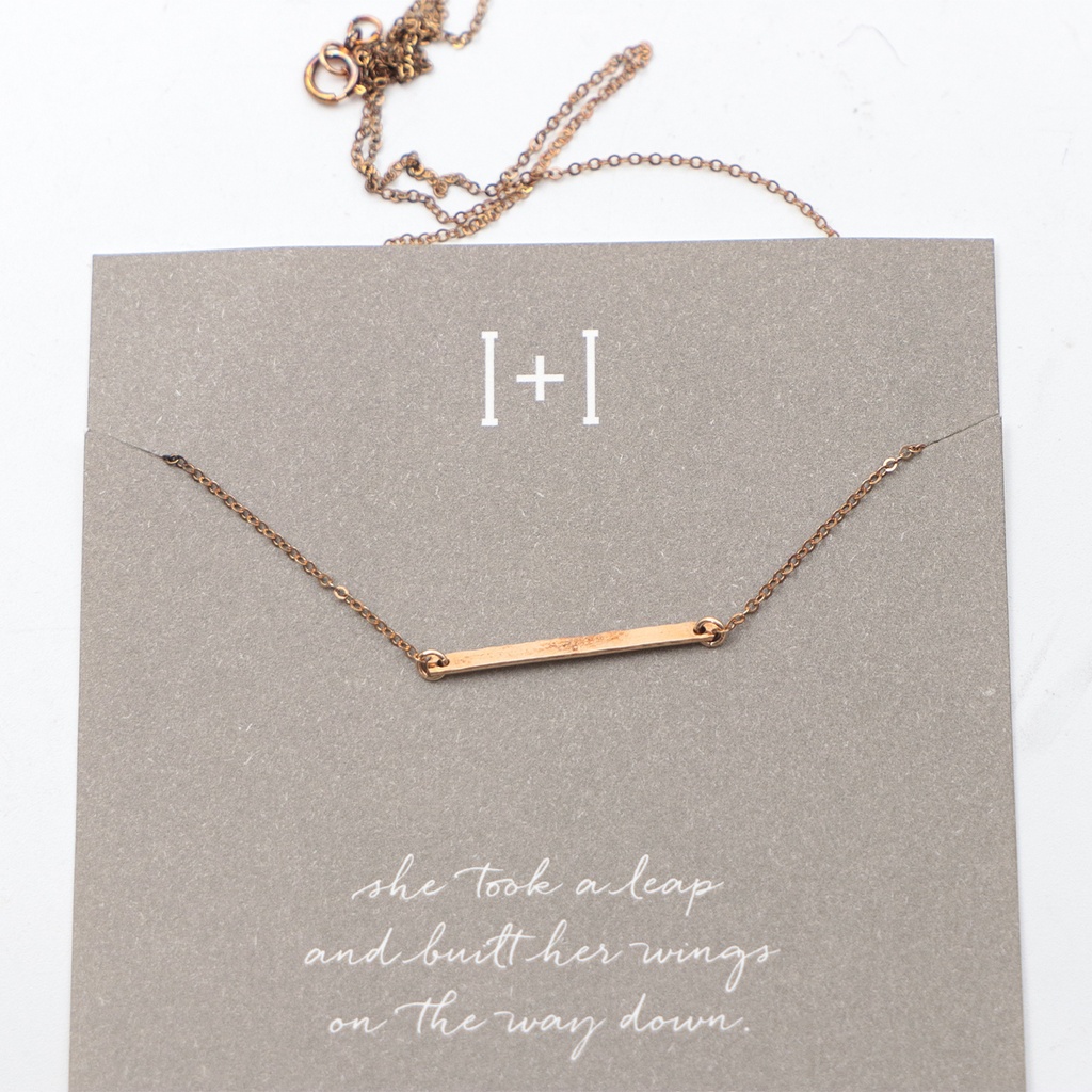 Personalized Bar Necklace, Sisters Necklace,BFF