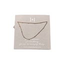 Dainty Collar Necklace, Satellite Chain Necklace