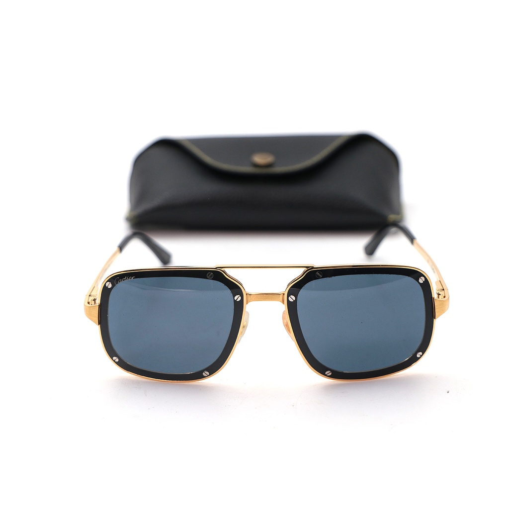 Cartier Sunglasses CT0194S 003 Titanium, Lens Width:58, Bridge: 17