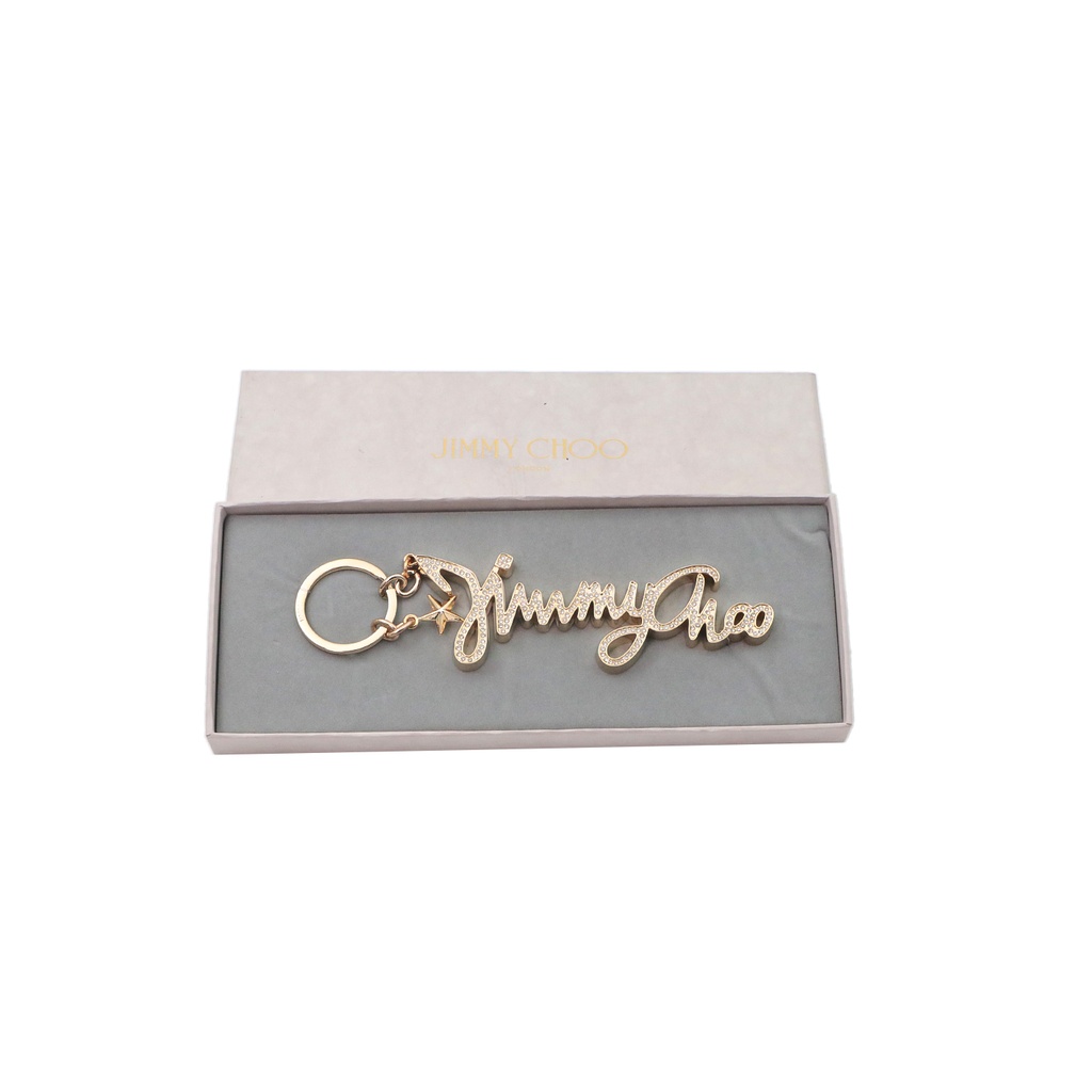 Jimmy Choo Bag Charms Silver Golden
