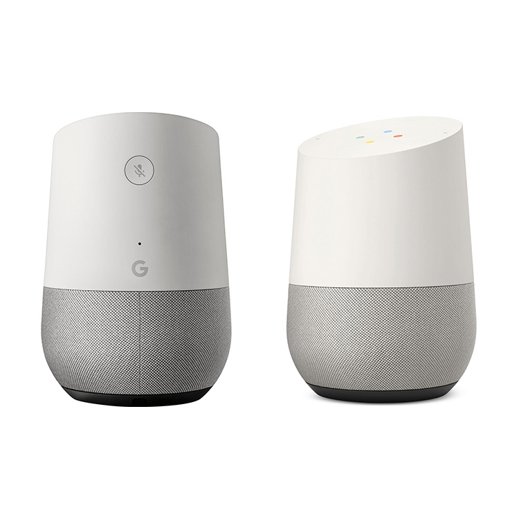 Google Home White Slate One Size Smart Speaker Google Assistant