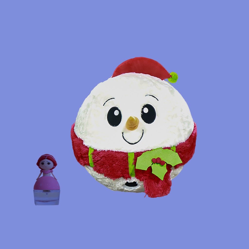 Christmas Snowman Plush Big
