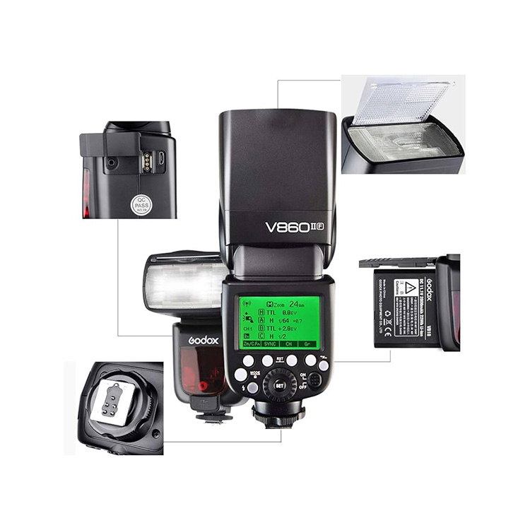 Godox V86011-C Camera Flash SpeedLite For Canon 2.4G TTl Flash