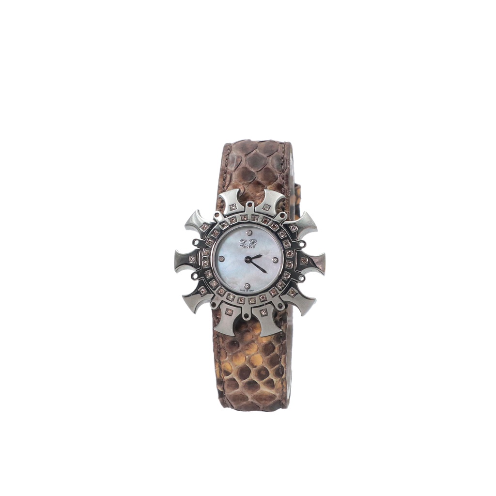 D.B Geneve 6390 Made In Italy Sapphire Crystal, Water Resistant