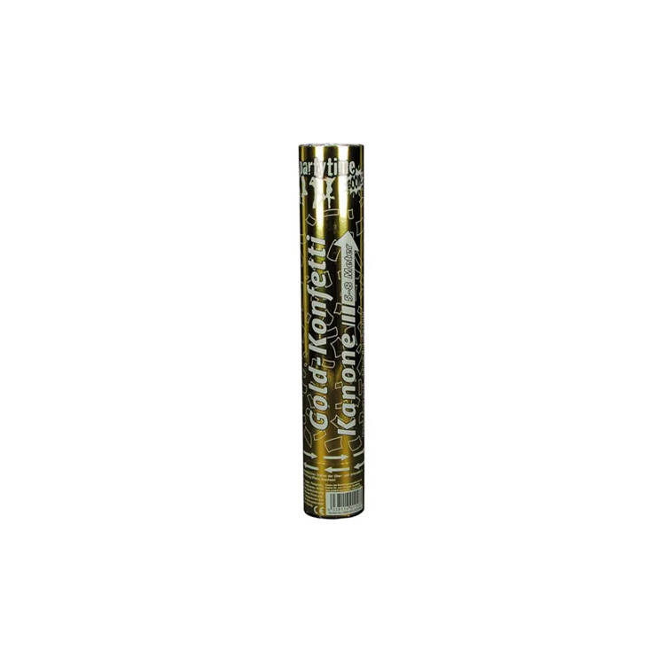 Gold-Konfetti Kanone  5- 8 Meter PartyTime Boom