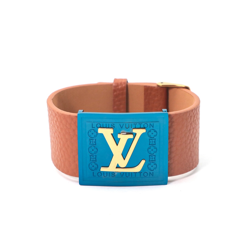 Louis Vuitton Band Bracelet Blue