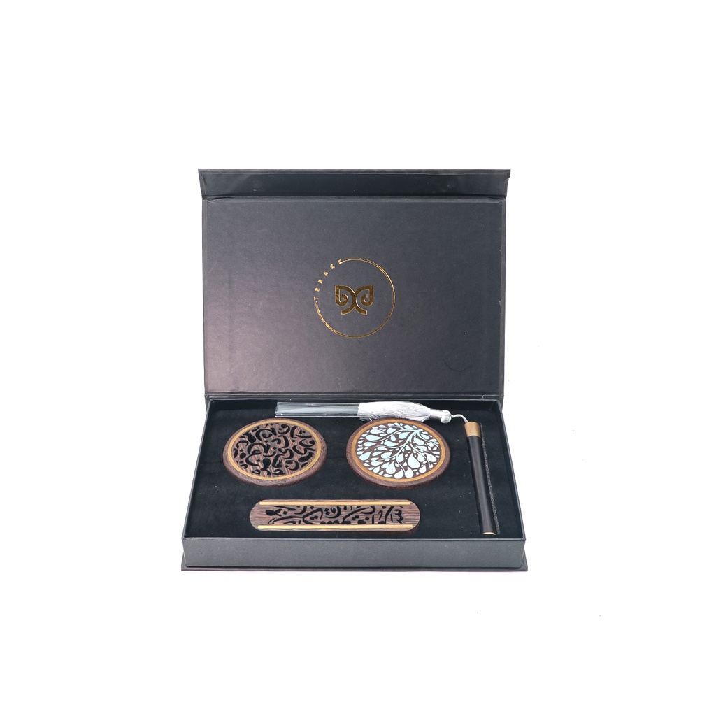 Wooden Incense Burners Arabic Written