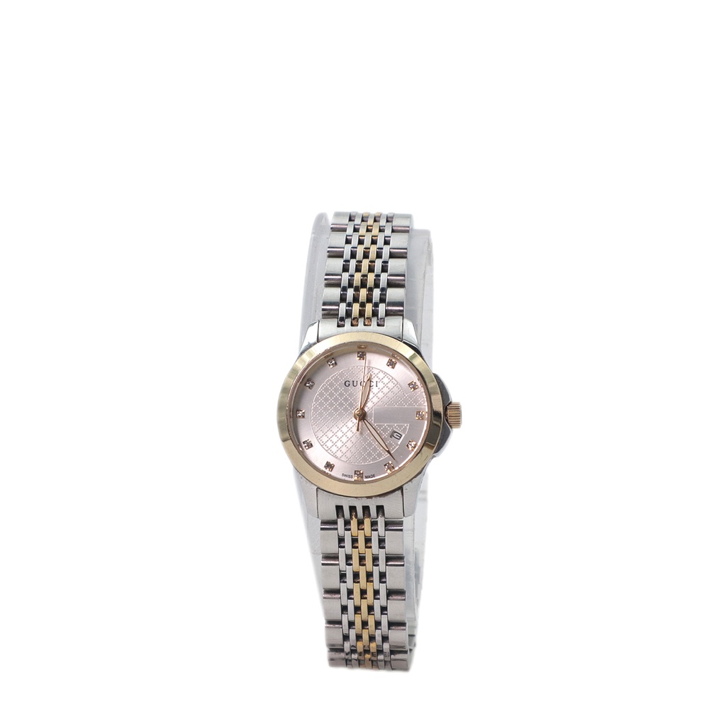 Gucci 126.5 Swiss Made, Water Resistant  5 ATM, Stainless Steel