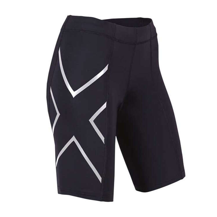 2XU Womens Core Compression Short, Model: WA4176b , Size XS , Black