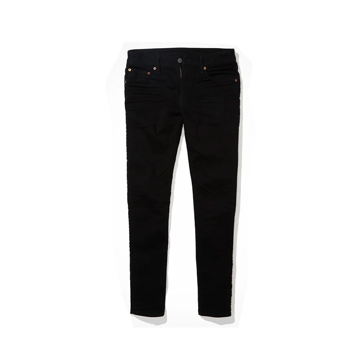 ** Discount **American Eagle, Airflex +, Athletic Skinny - Proper Black-